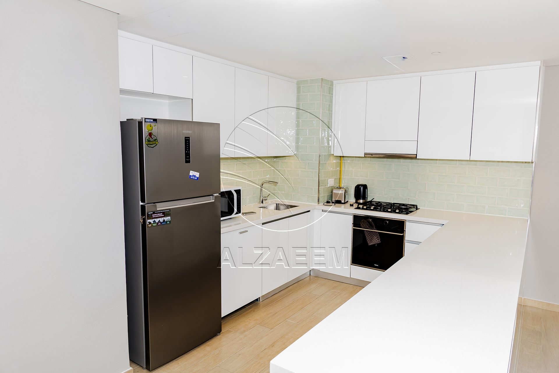 VACANT! Furnished 2BR+Maid | Partial Sea and Golf
