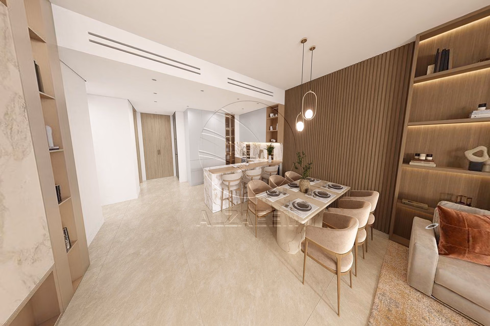 √ Corner Unit | 2BR+Maid | L Shaped Balcony √
