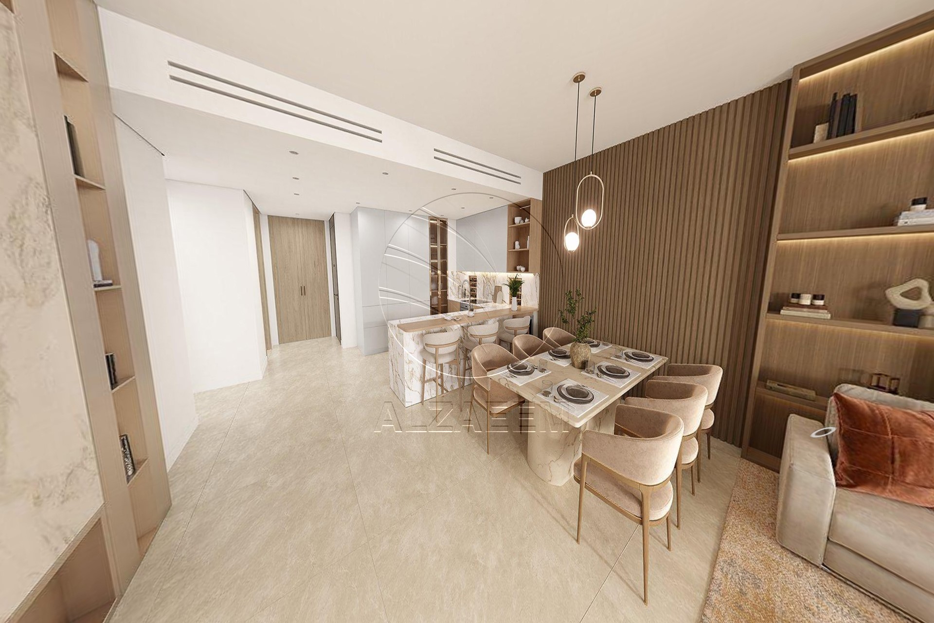 Corner Unit | 2BR+Maid | L Shaped Balcony