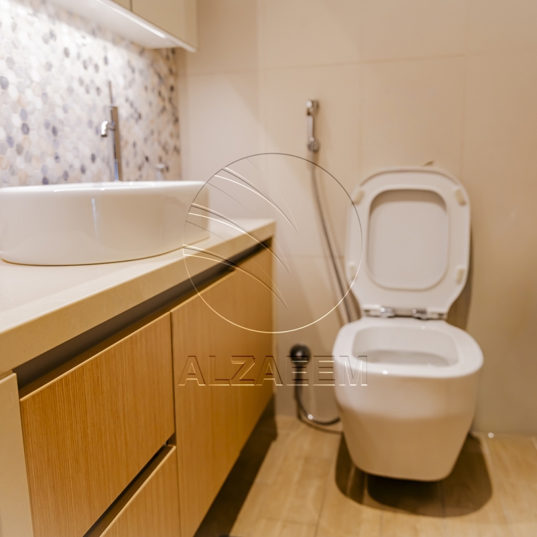 VACANT! Furnished 2BR+Maid | Partial Sea and Golf
