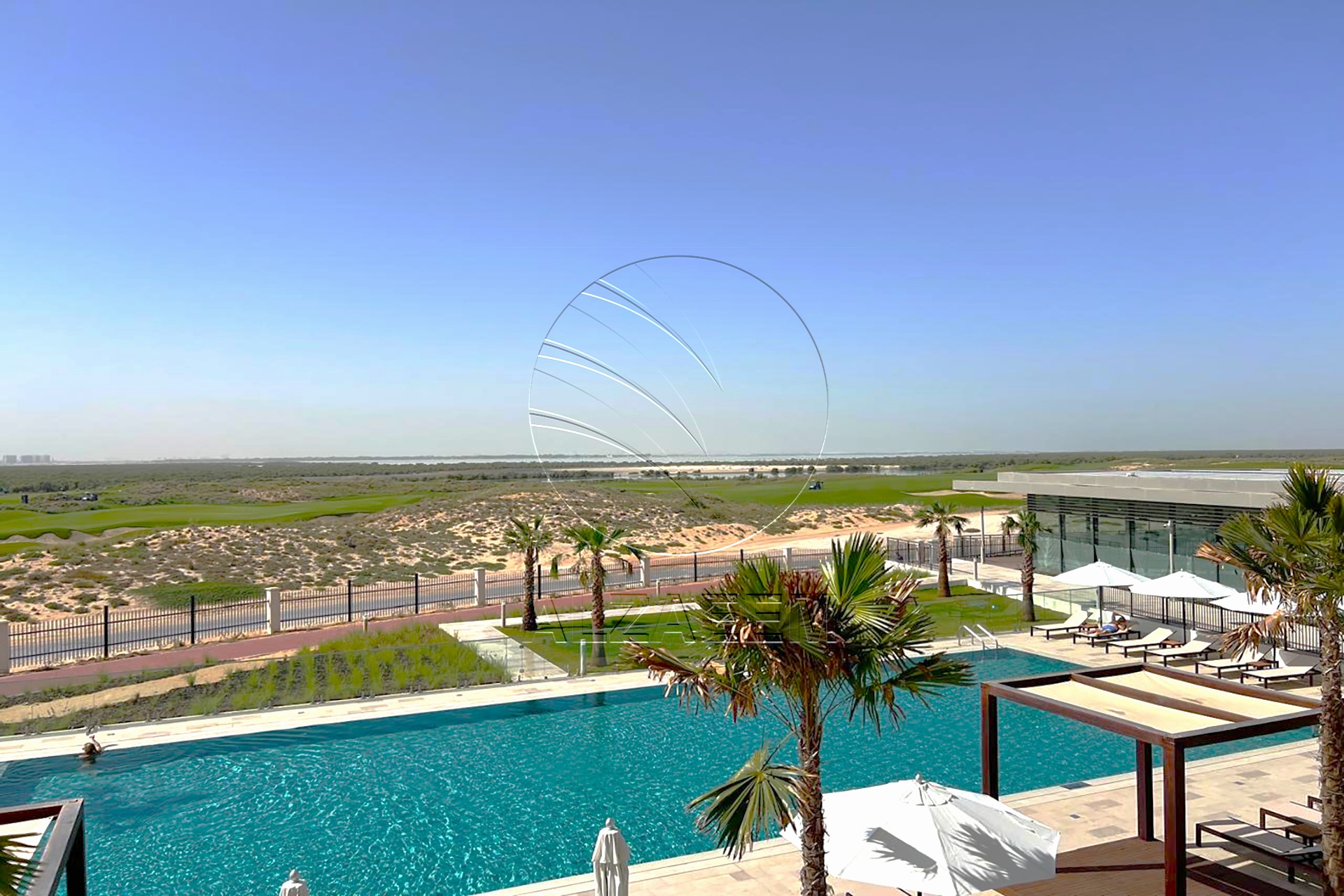 2BR+M | Full Golf View | High Floor | 2 Balconies