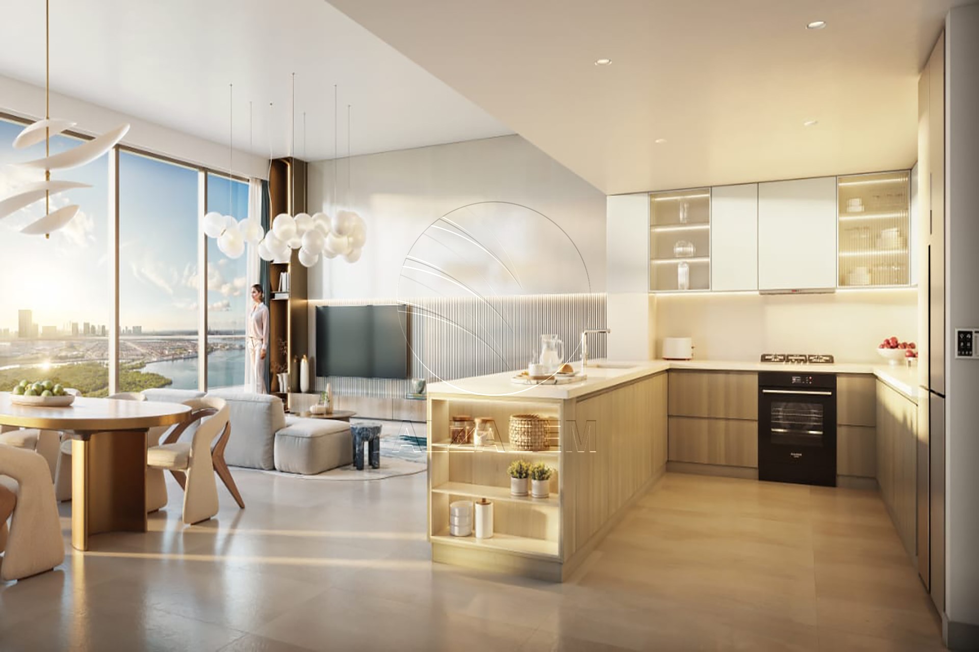 Corner Unit with Big Balcony and Sea+City Views