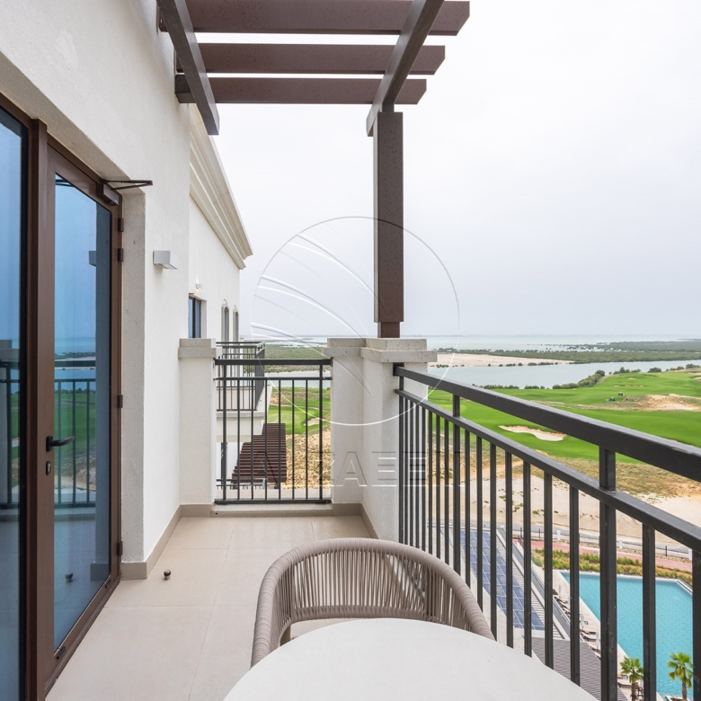 Full Sea and Golf View | Top Floor | Corner Unit