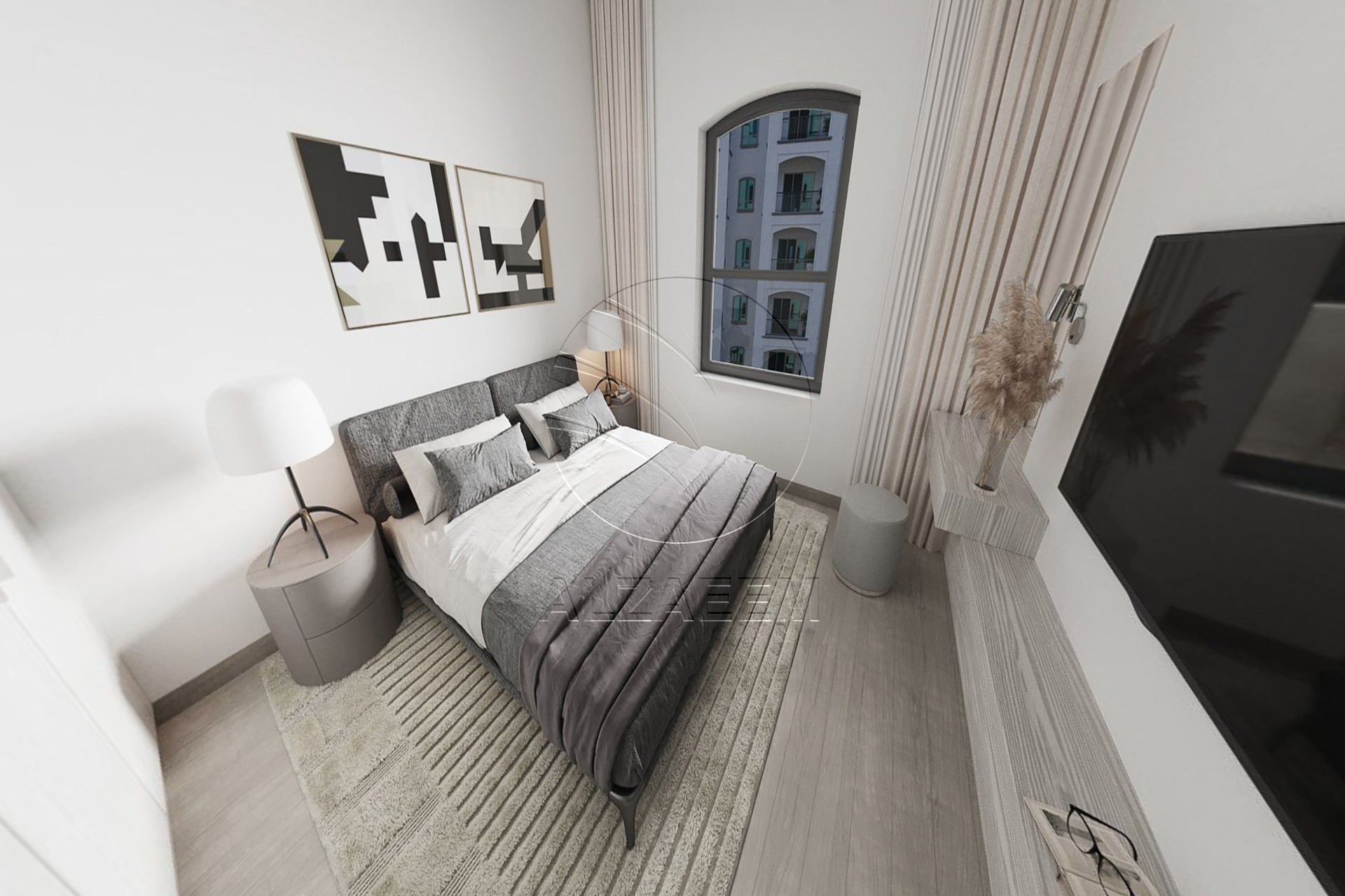 Partial Golf Views | 2 Balconies | Furnished