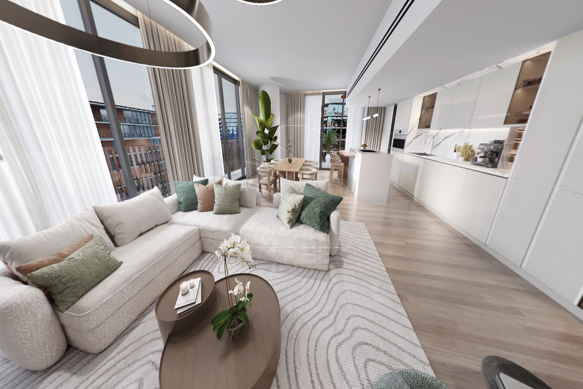 √ High Level Corner 3BR+M | Direct Garden Access √