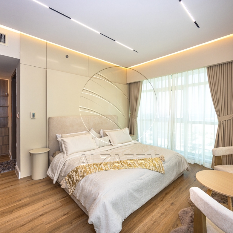 √ FURNISHED! Modified 2BR+Maid | Sea View √