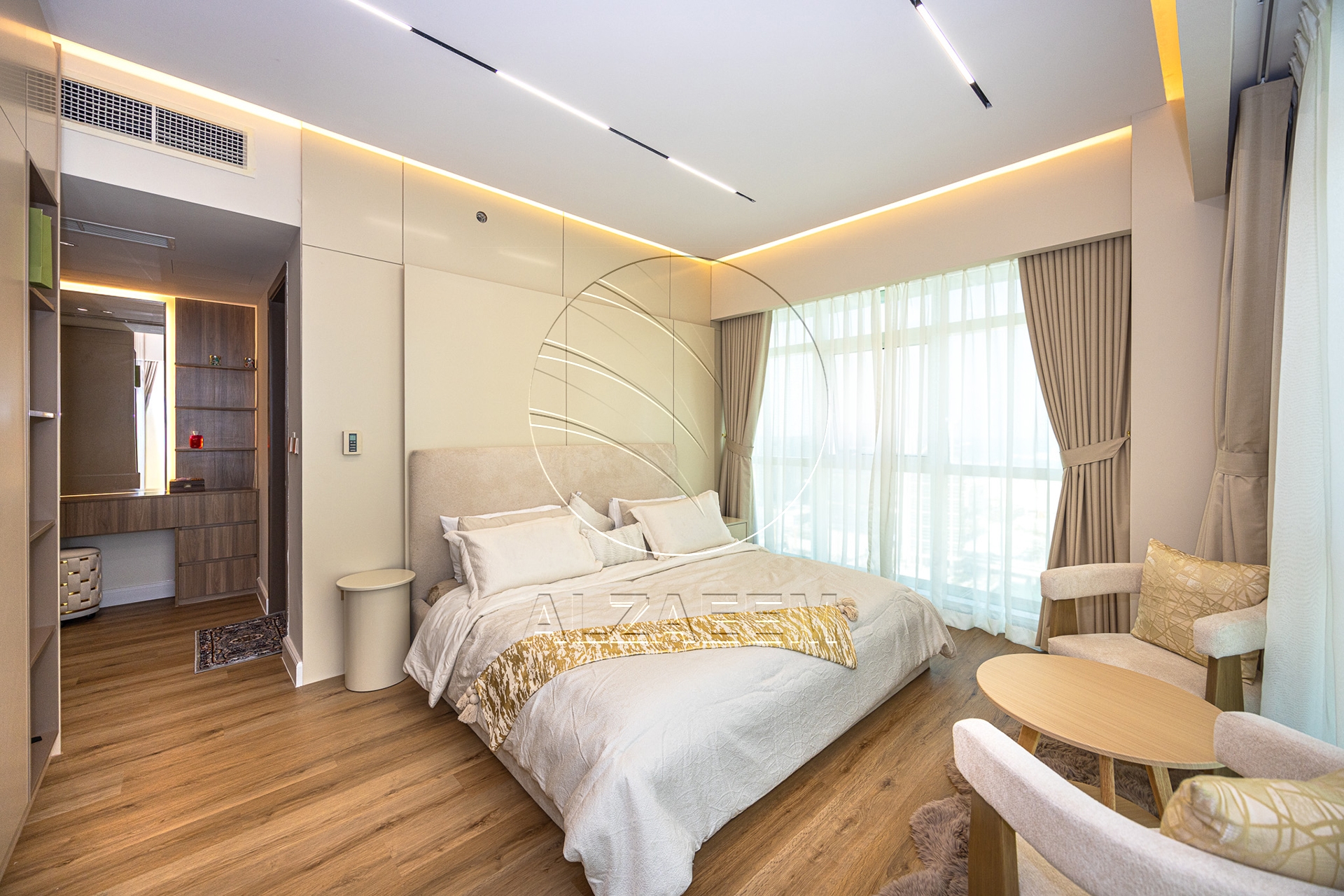 √ FURNISHED! Modified 2BR+Maid | Sea View √