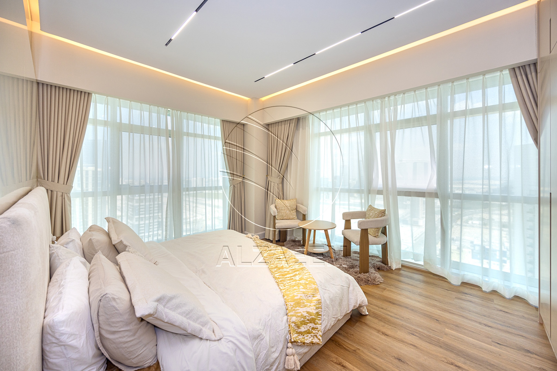 √ FURNISHED! Modified 2BR+Maid | Sea View √