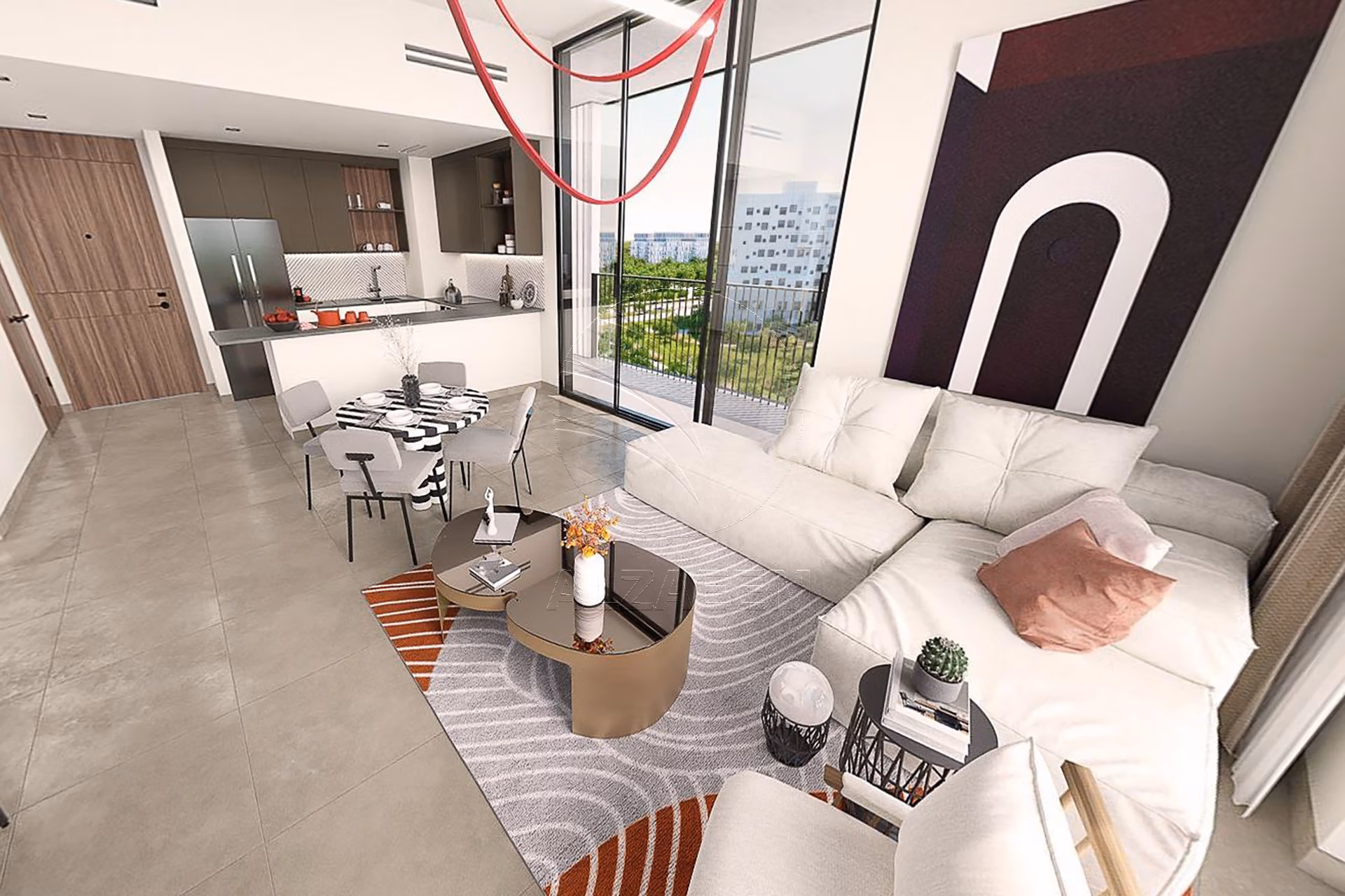 High Level Corner Unit with Skyline + Park View