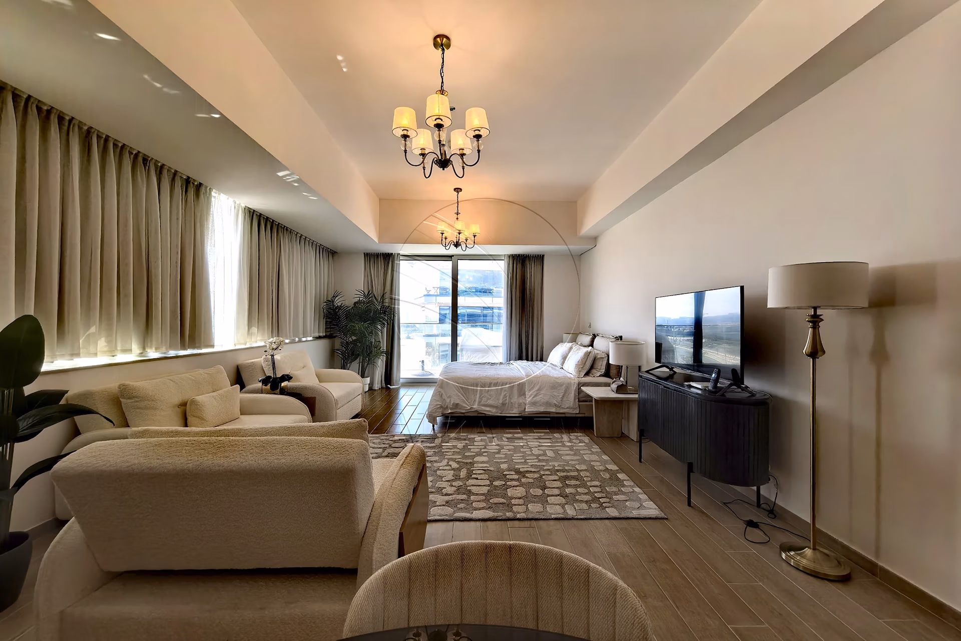 Furnished | Partial Sea and Golf View | VACANT