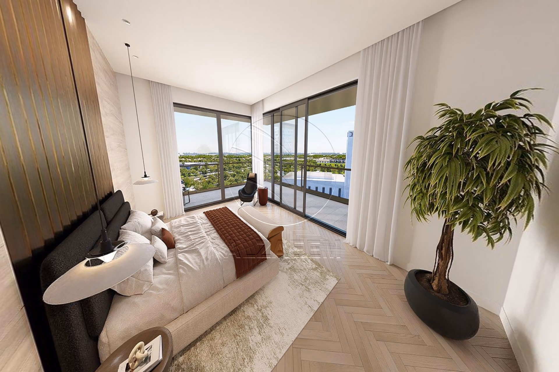 √Corner and Rear Unit | 2BR + Maid | 2 Balconies√