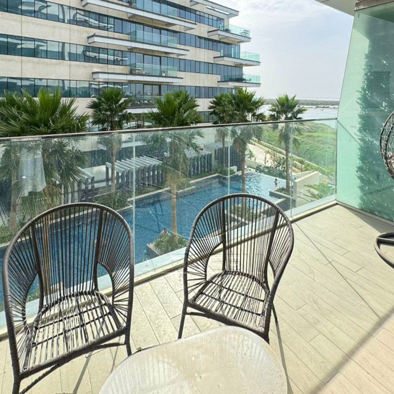 Fully Furnished Unit | Sea and Golf View | 2BR + M