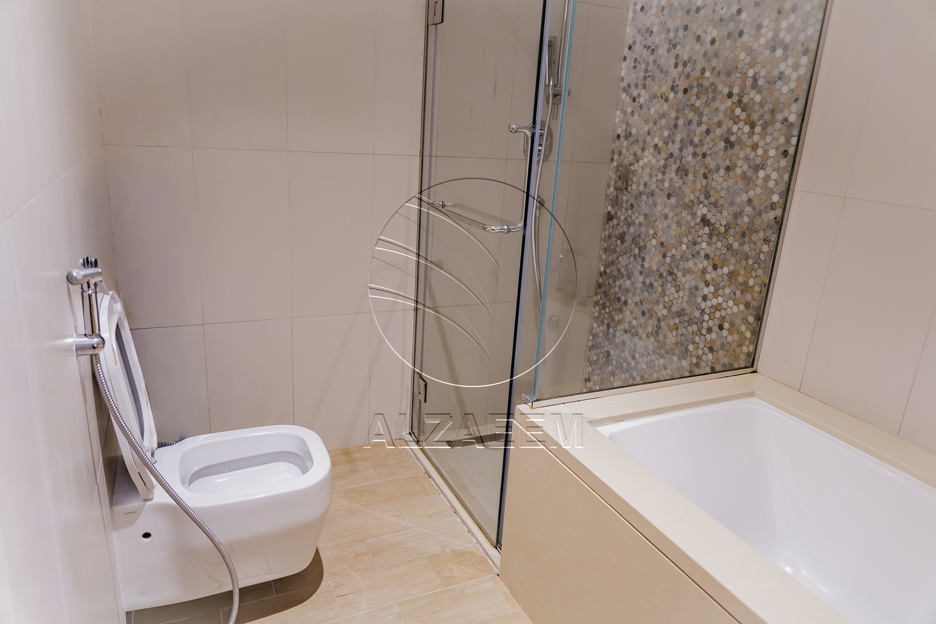 VACANT! Furnished 2BR+Maid | Partial Sea and Golf