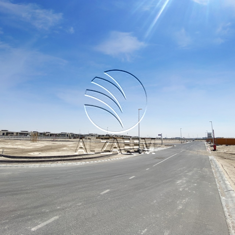 √Double Row-Corner | 1551 SQM PLOT | Sea View√
