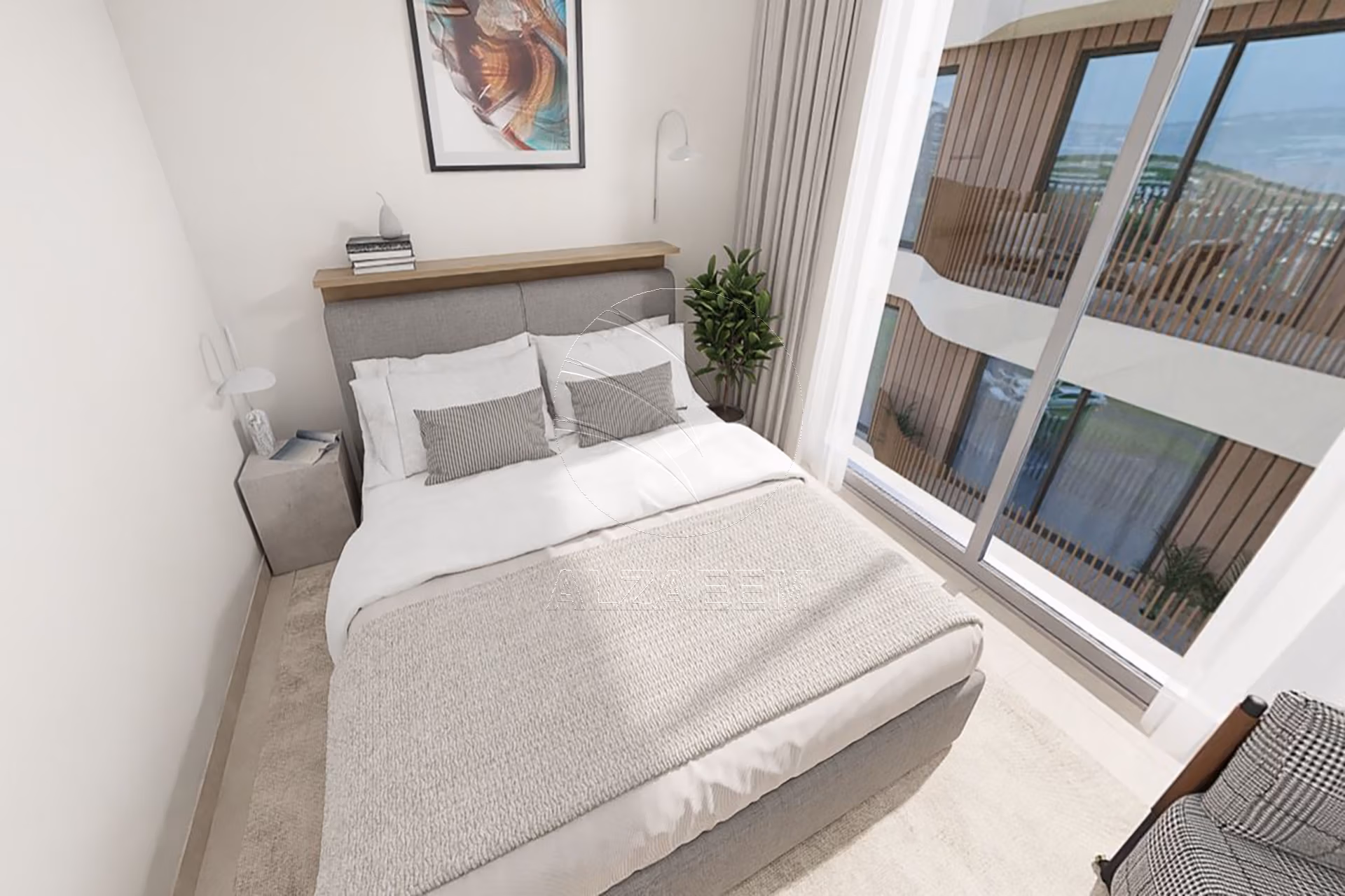 TOP FLOOR | Partial Canal View | Fully Furnished