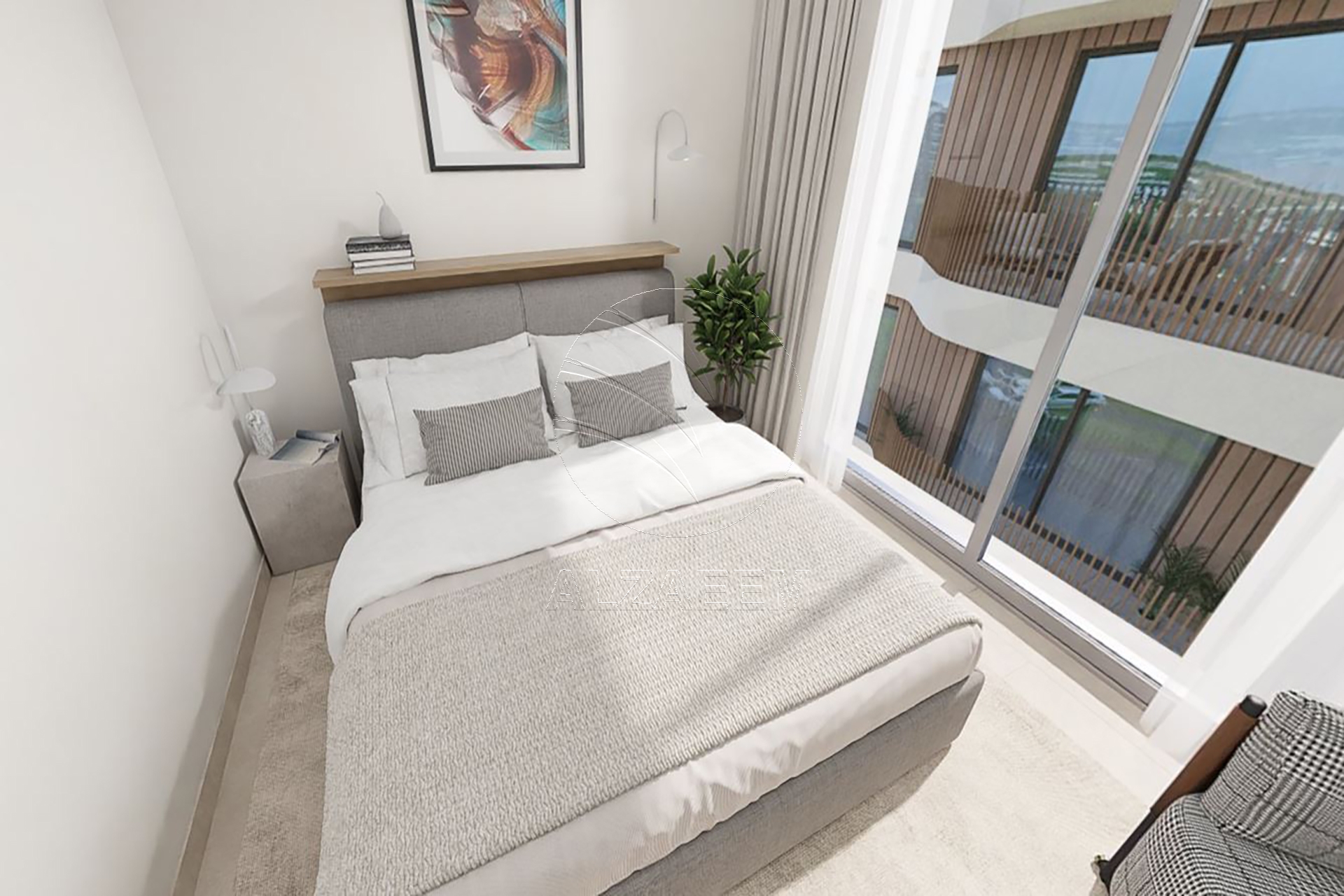 TOP FLOOR | Partial Canal View | Fully Furnished