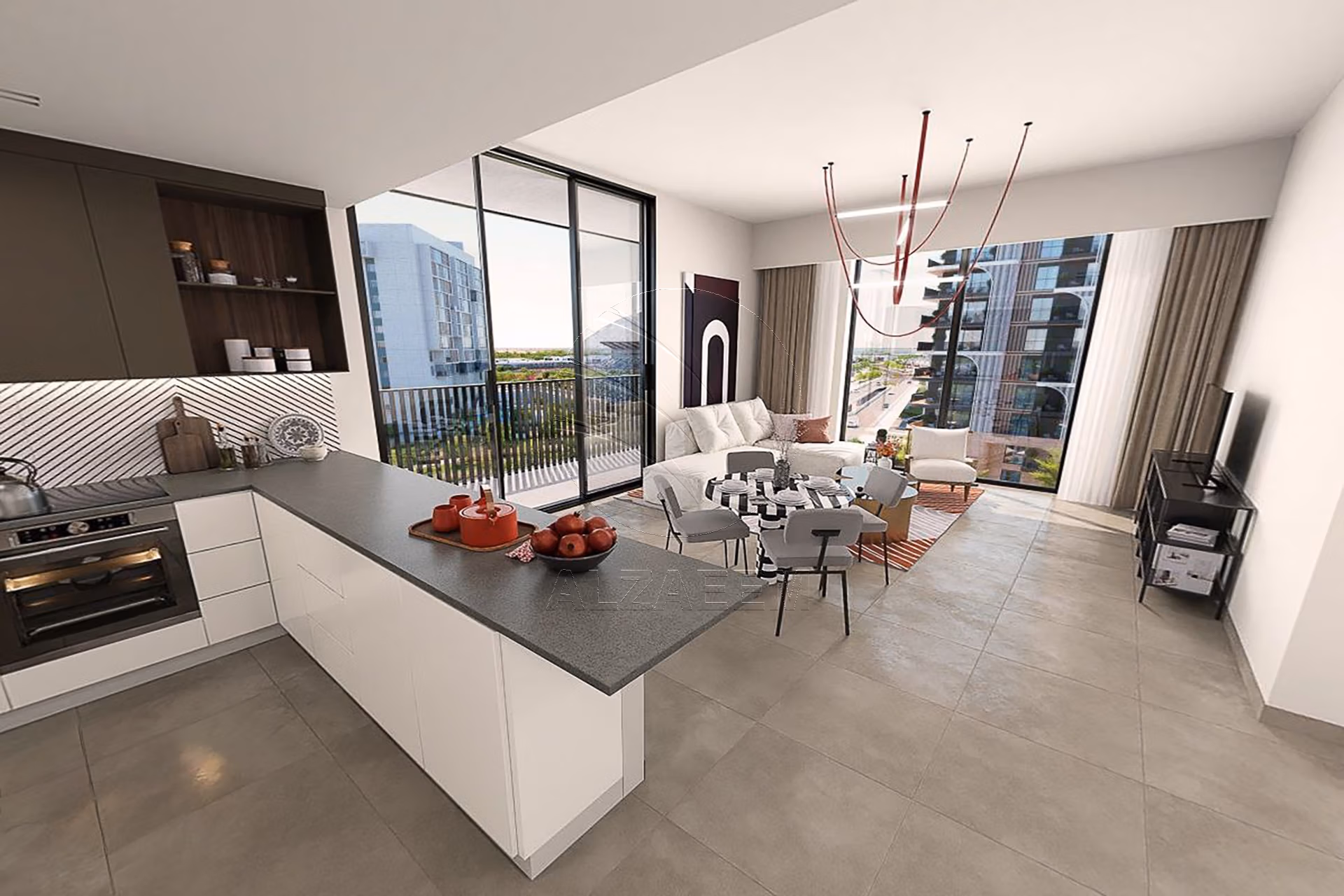 High Level Corner Unit with Skyline + Park View