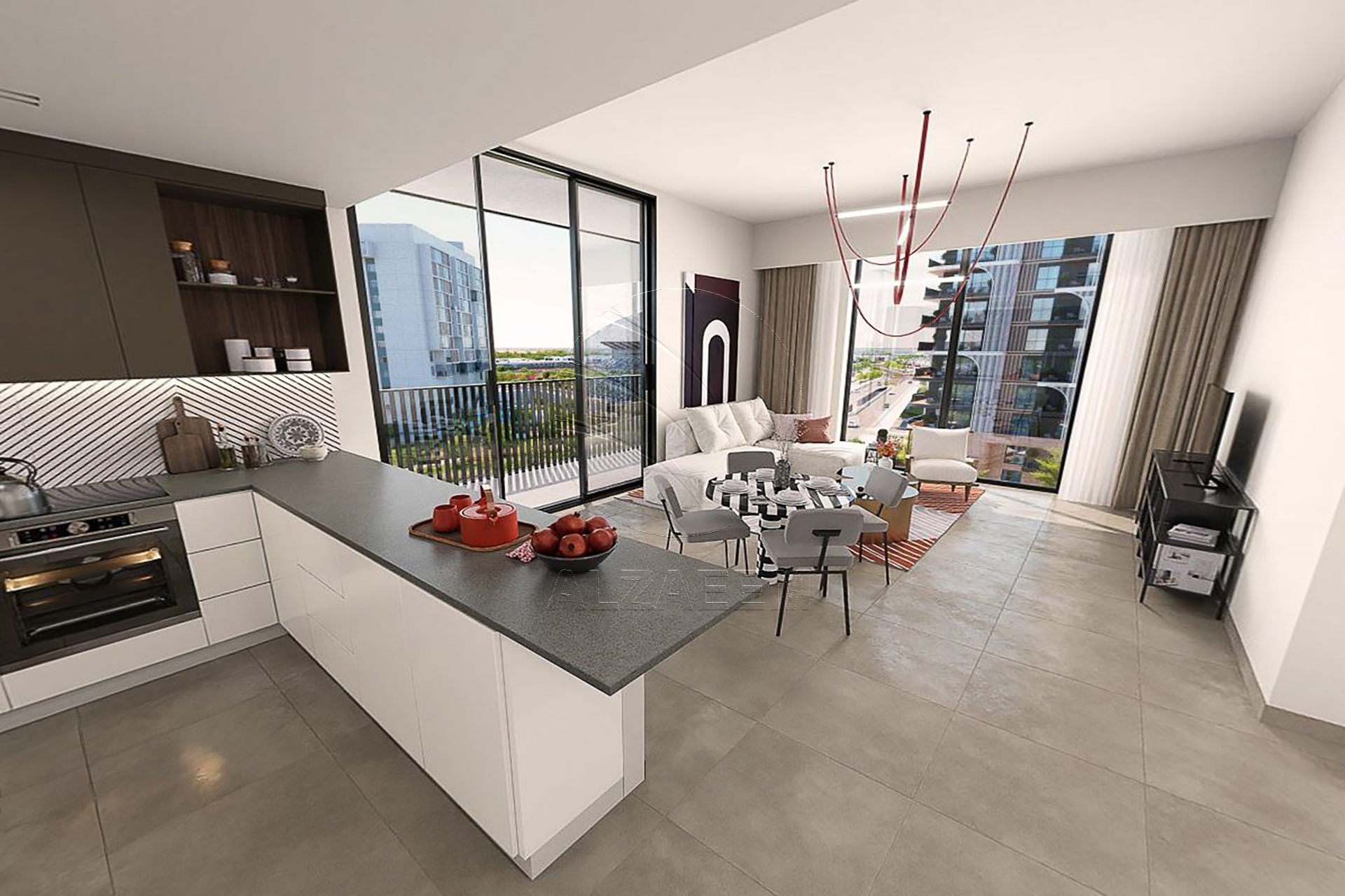 High Level Corner Unit with Skyline + Park View