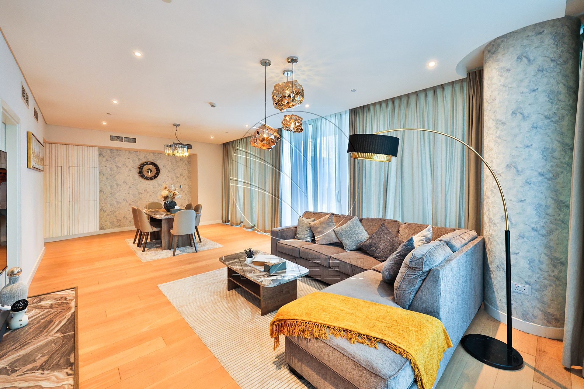 Fully Furnished | Stunning Sea View |2BR+M+Storage