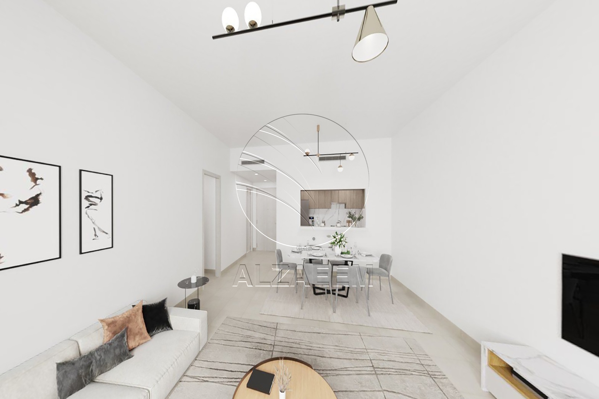 Furnished | 2 Balcony | Partial Golf Course View