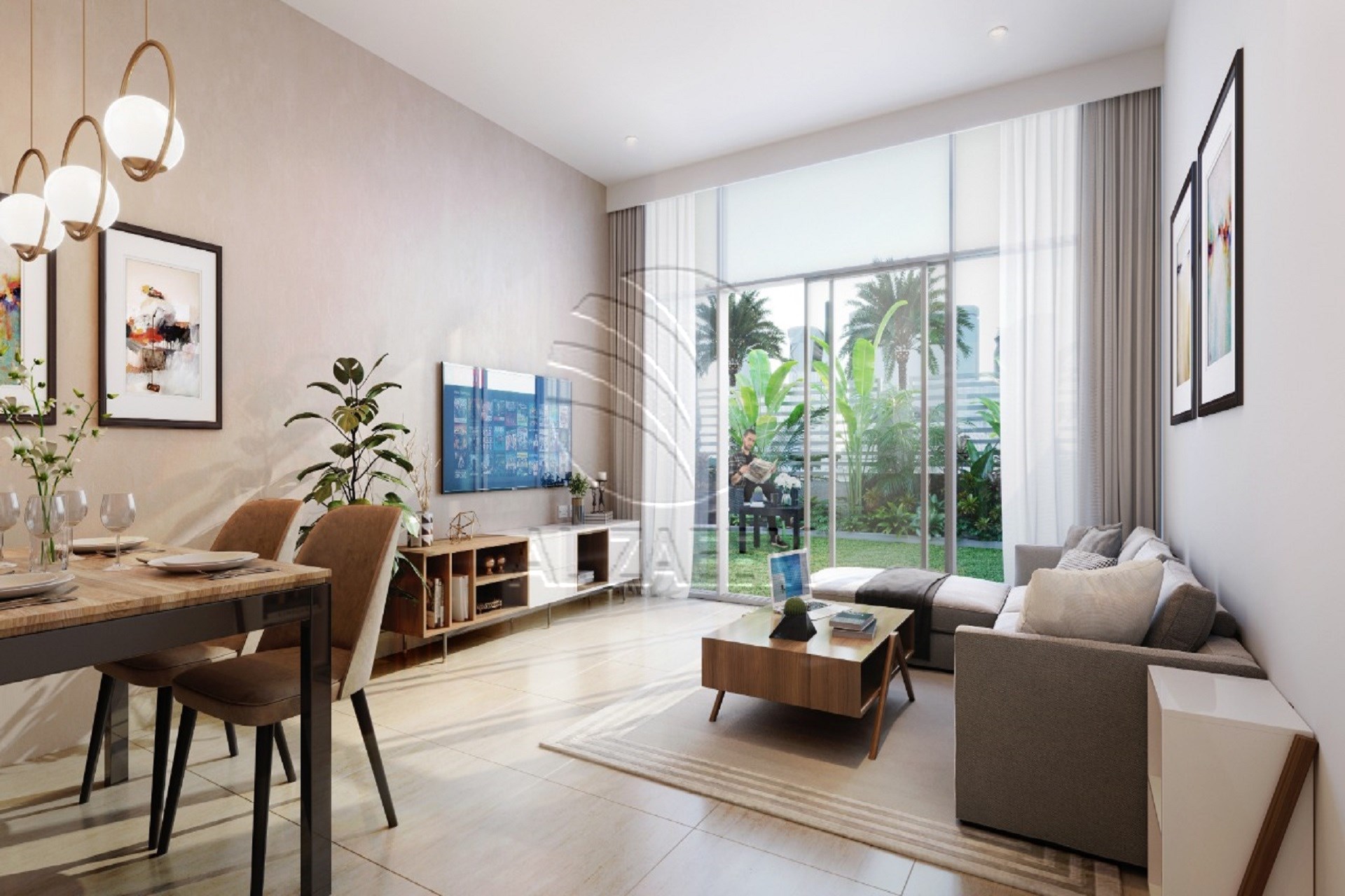 Fully Furnished | Accessible Unit | Huge Terrace