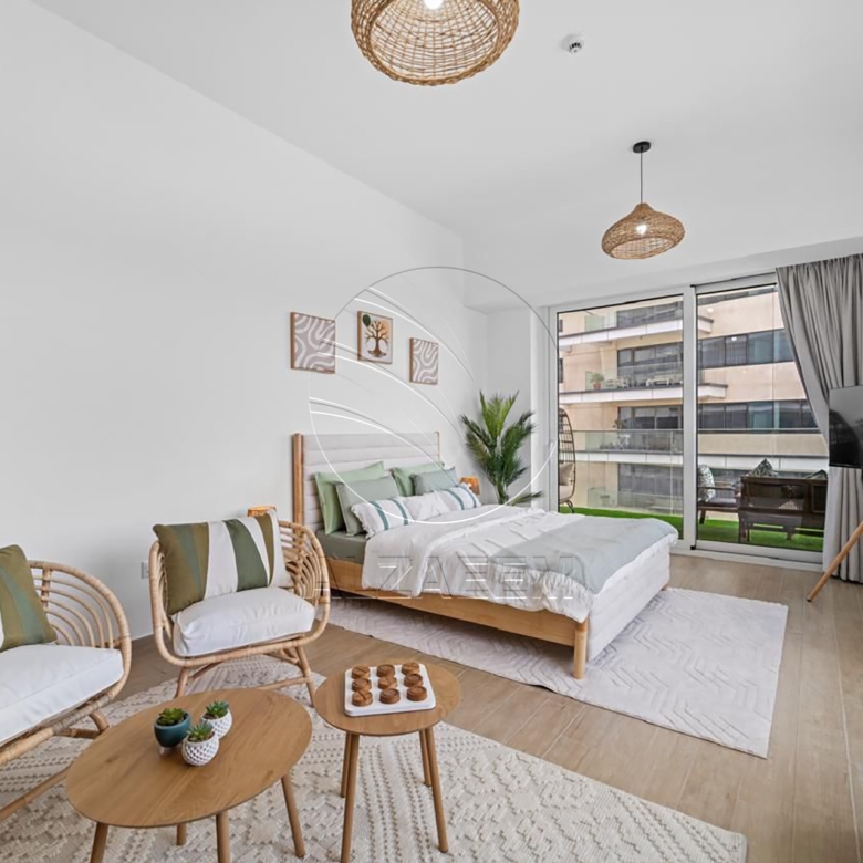 Furnished | Partial Sea and Golf View | Big Layout