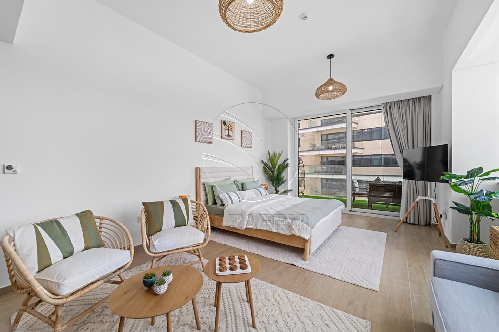 Furnished | Partial Sea and Golf View | Big Layout