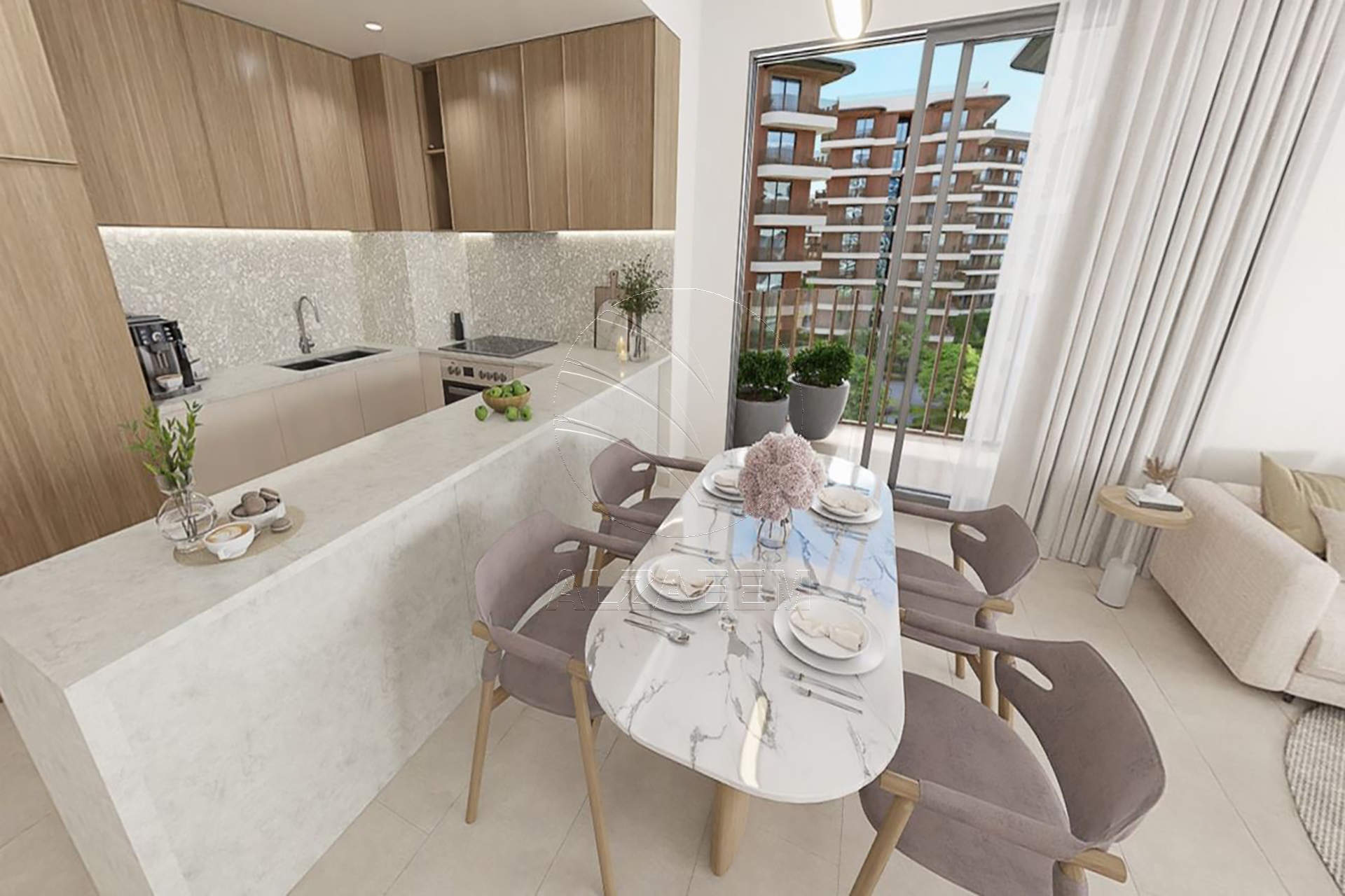 TOP FLOOR | Partial Canal View | Fully Furnished