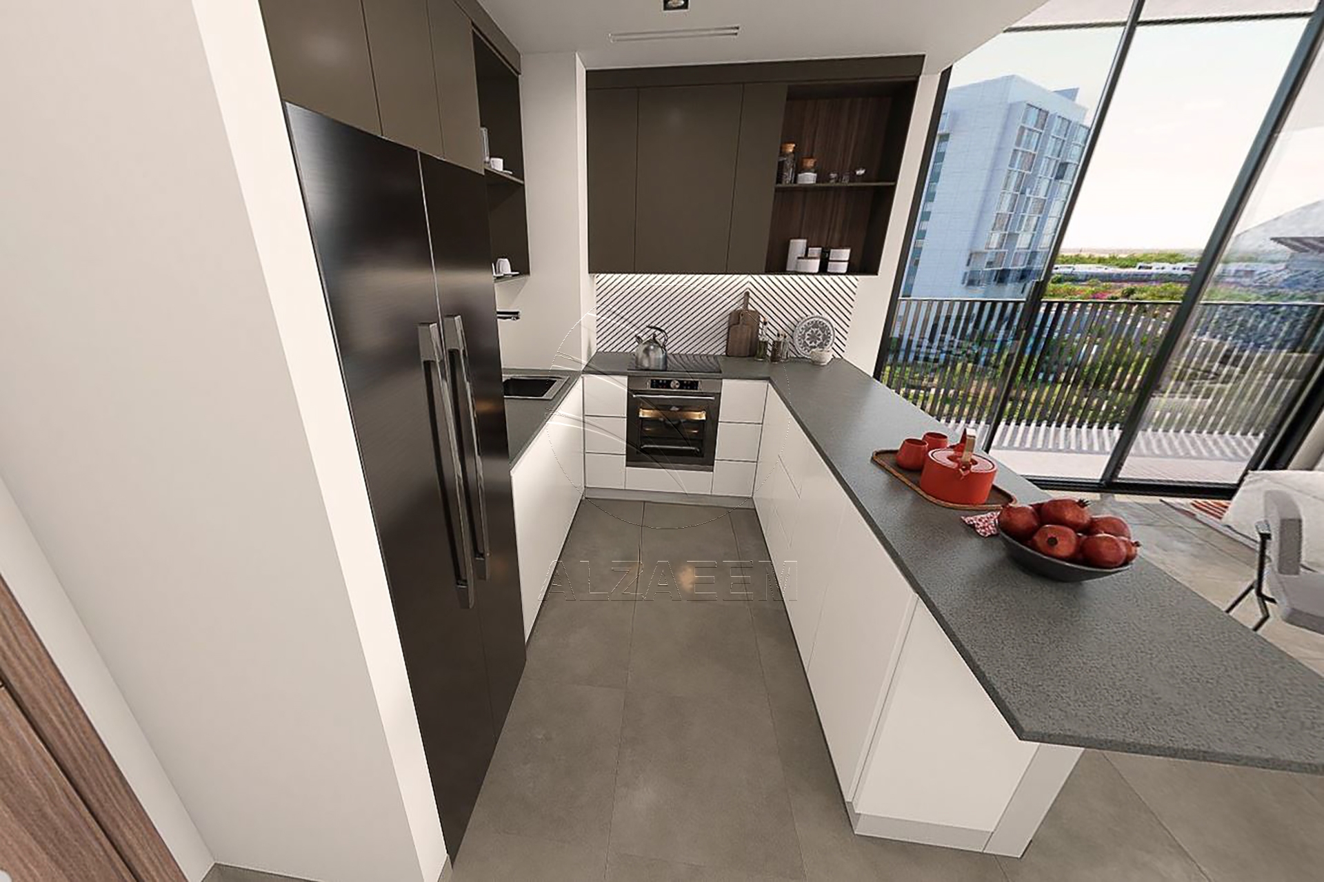 High Level Corner Unit with Skyline + Park View