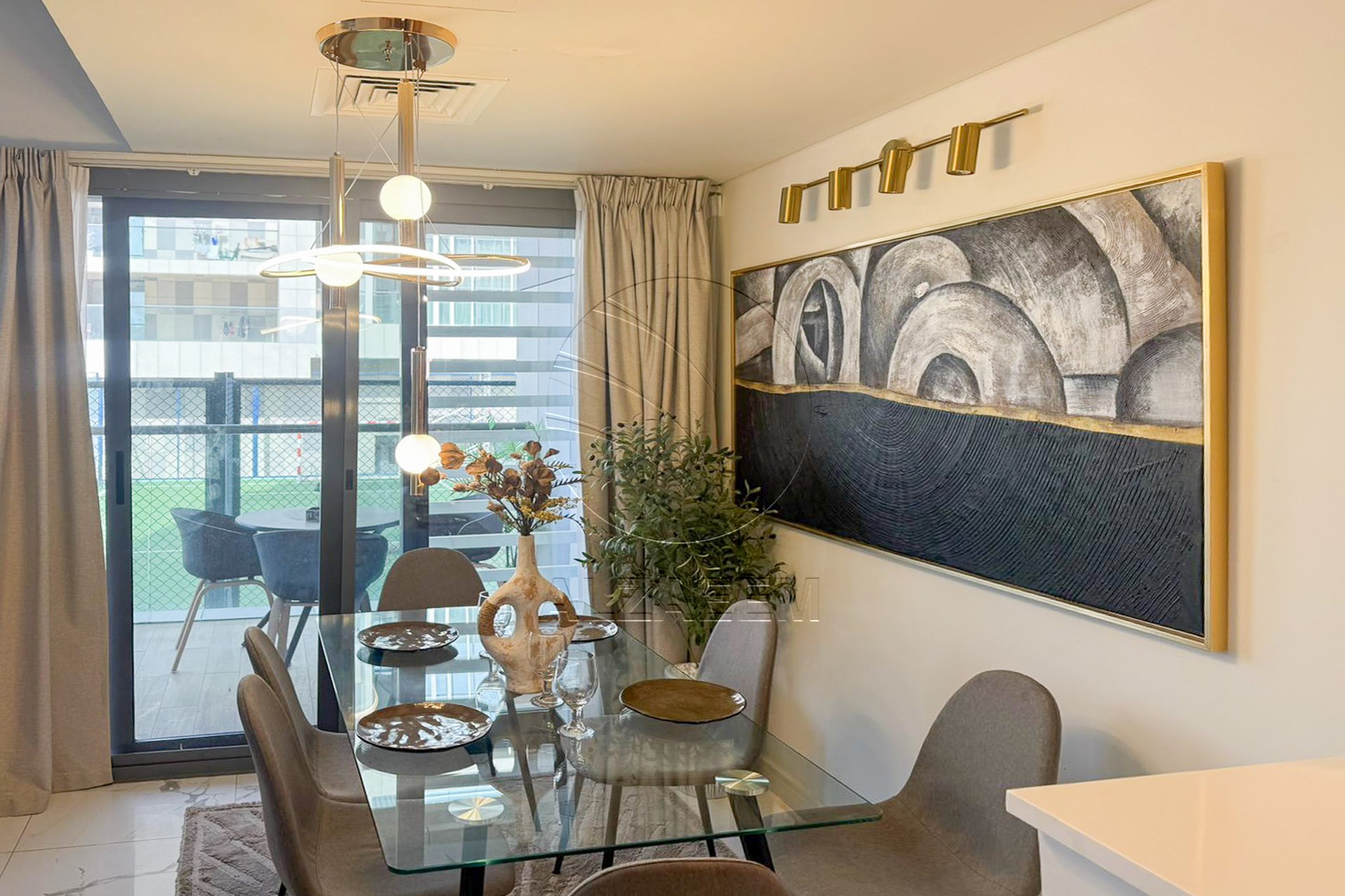 Fully Furnished | 3 Balconies | Corner | VACANT