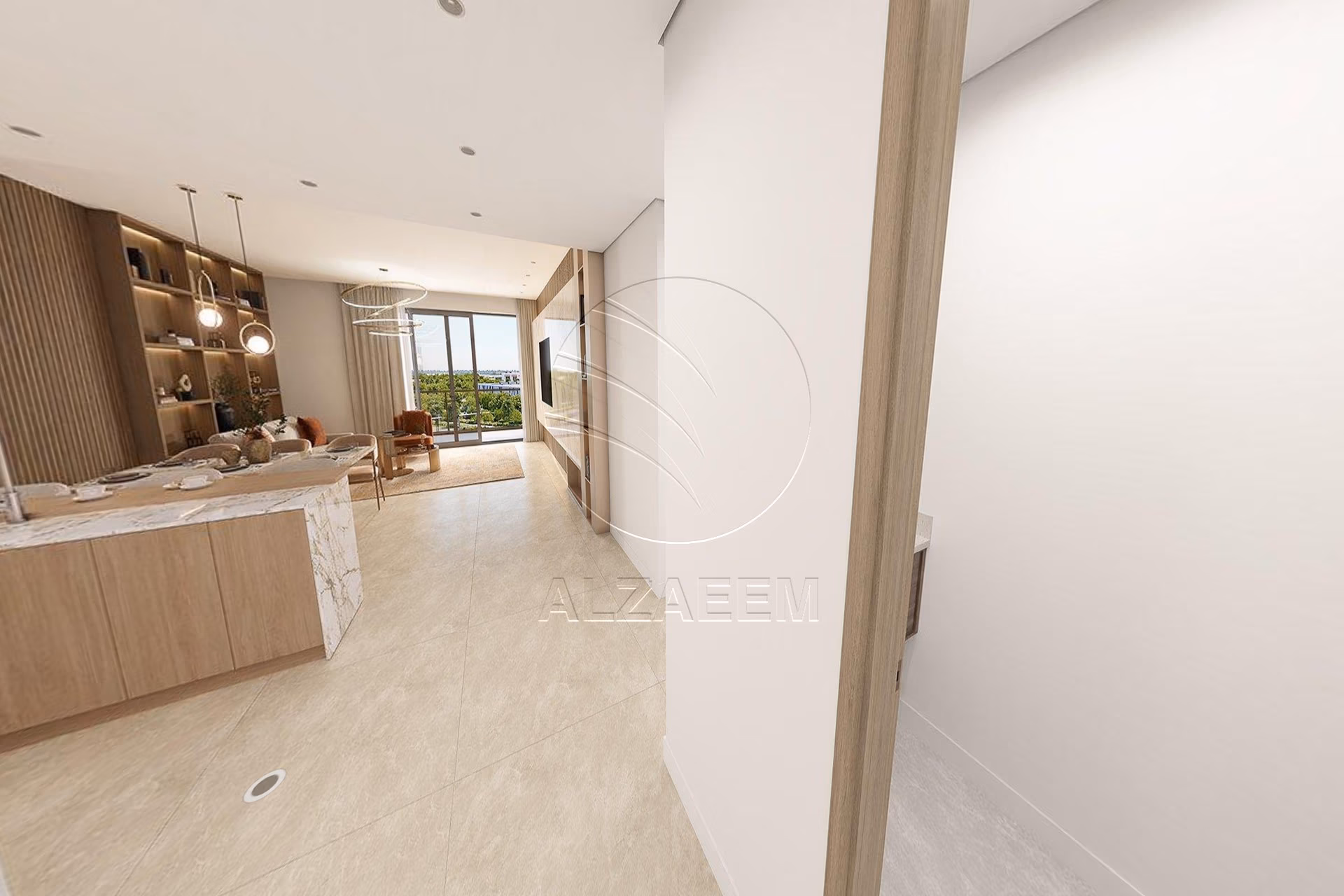 √ Corner Unit | 2BR+Maid | L Shaped Balcony √