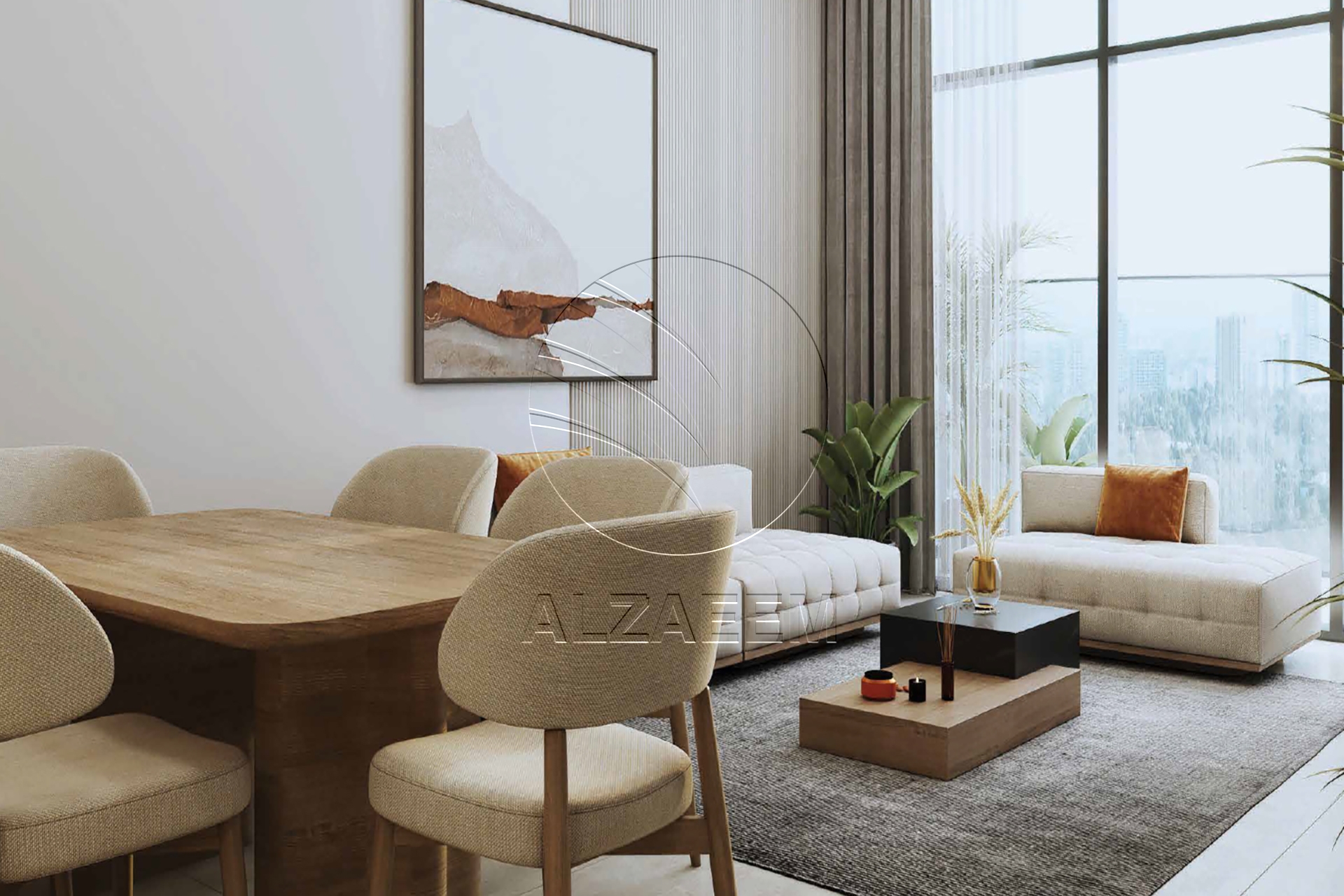 √ 1BR Junior | High Floor | Stunning Views √