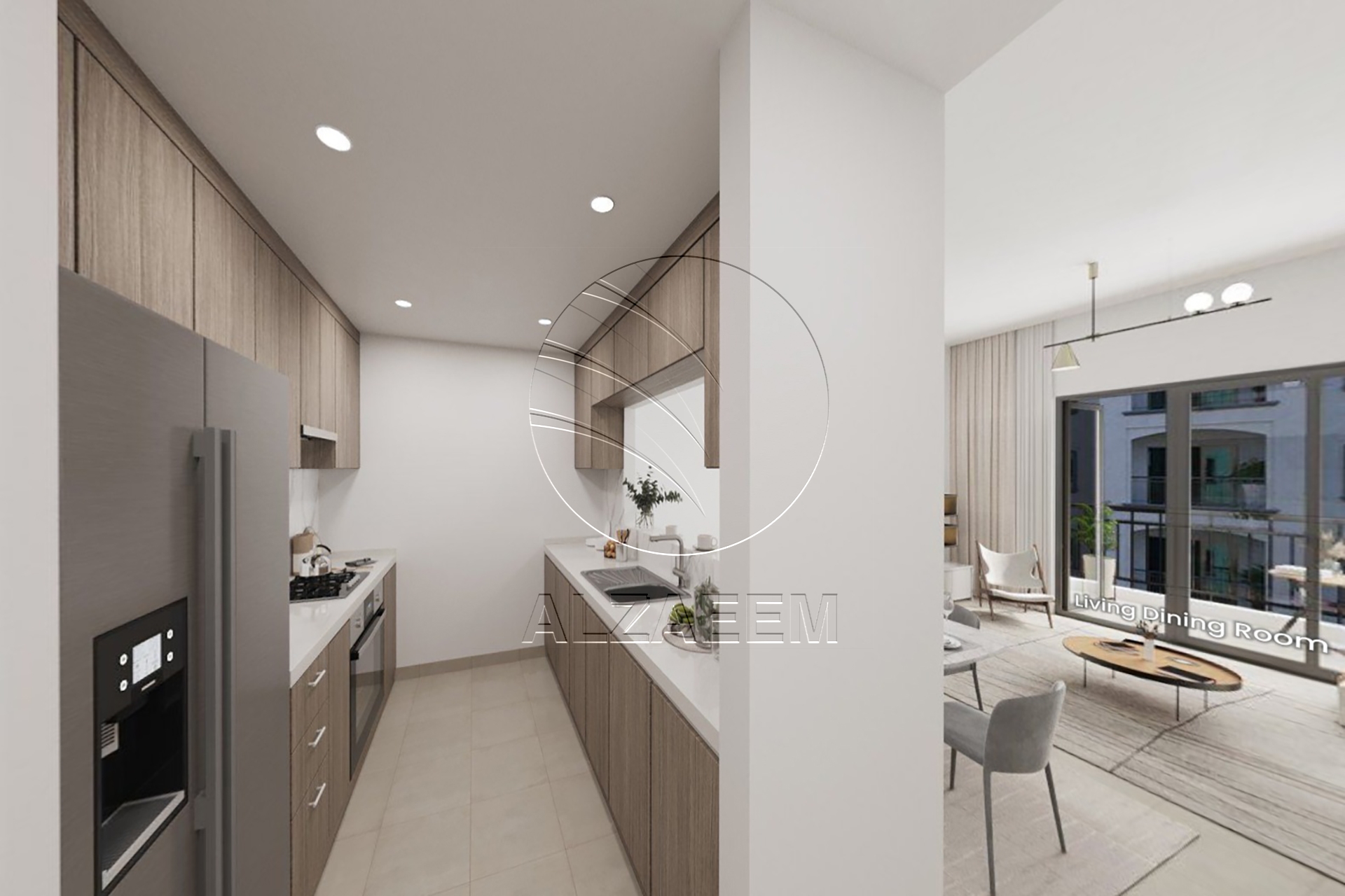 Furnished | 2 Balcony | Partial Golf Course View
