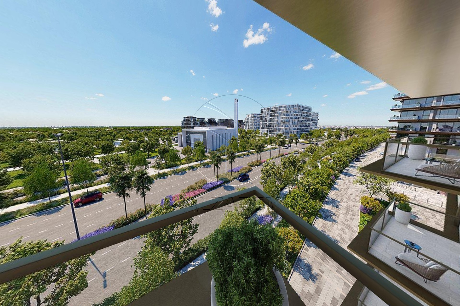 Corner Unit | 2BR+Maid | L Shaped Balcony