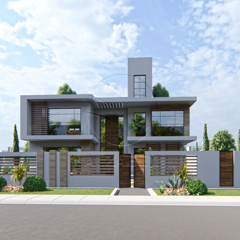 Modern Design Villa | Double Row Corner