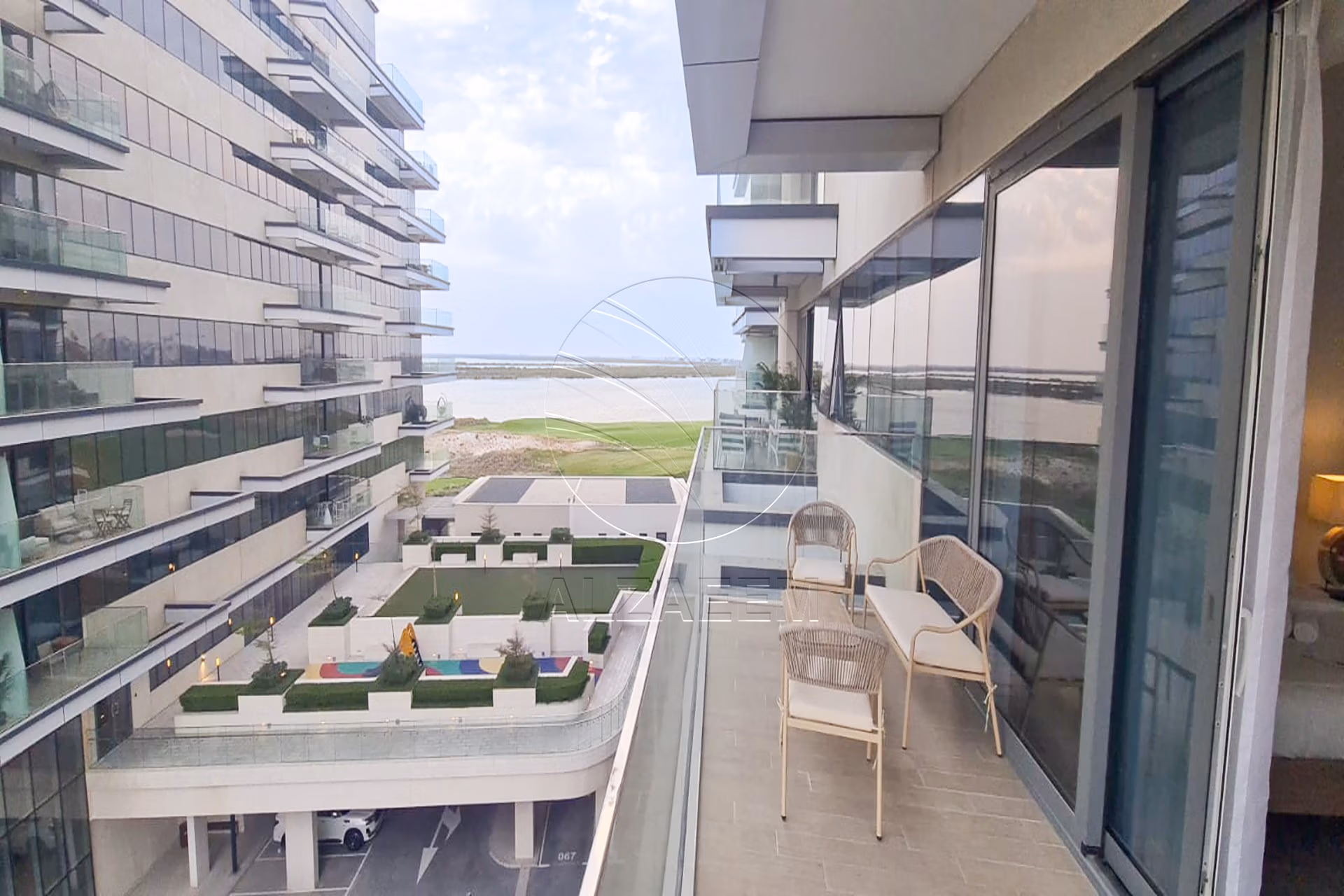 Partial Sea and Golf Views | Corner Unit | VACANT