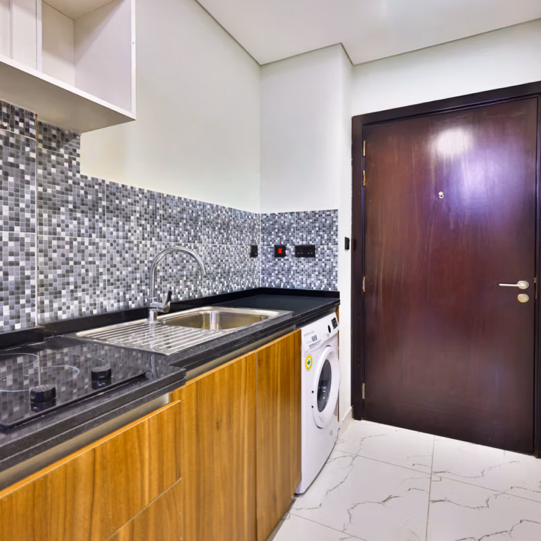 Furnished Unit | Studio with Balcony | Road View