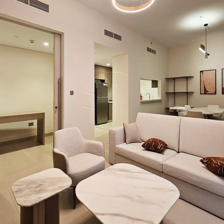 FURNISHED! High Floor | 2+M | Partial Golf View