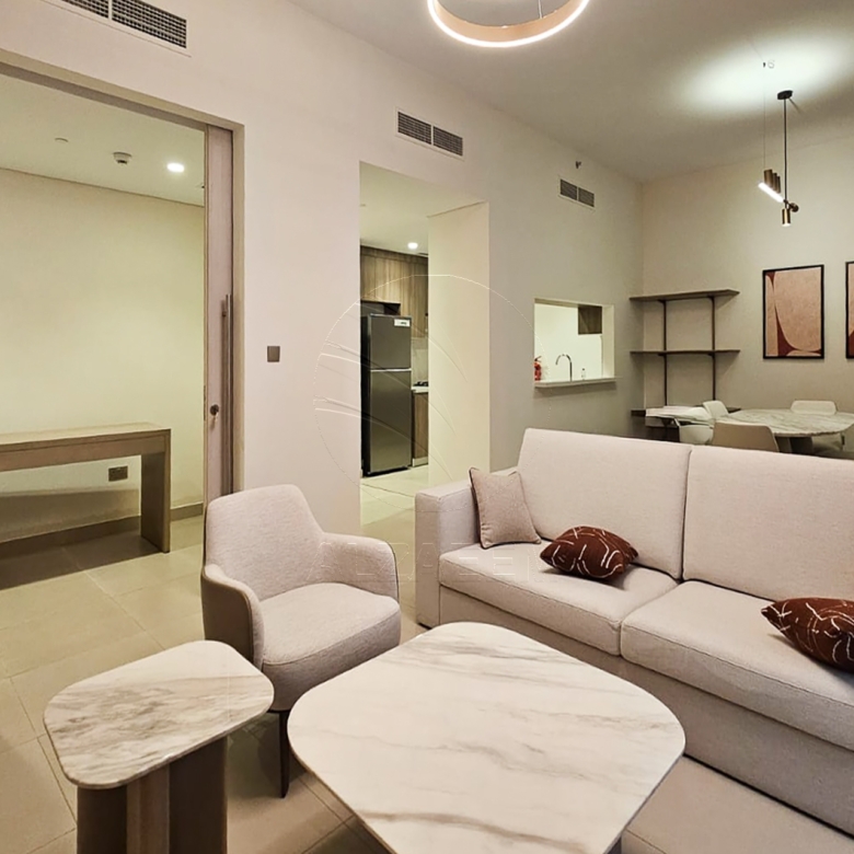 FURNISHED! High Floor | 2+M | Partial Golf View