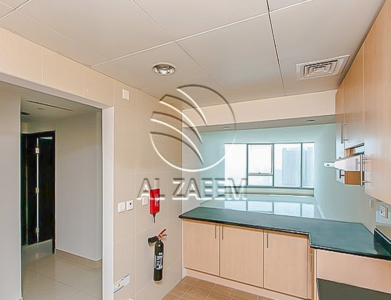Sea View | High Floor | 2BR+Maid | Closed Kitchen