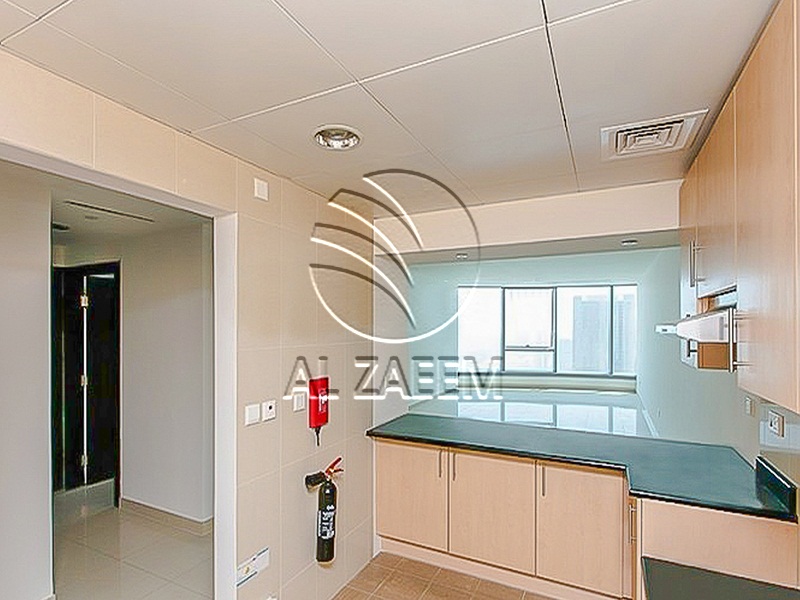 Sea View | High Floor | 2BR+Maid | Closed Kitchen