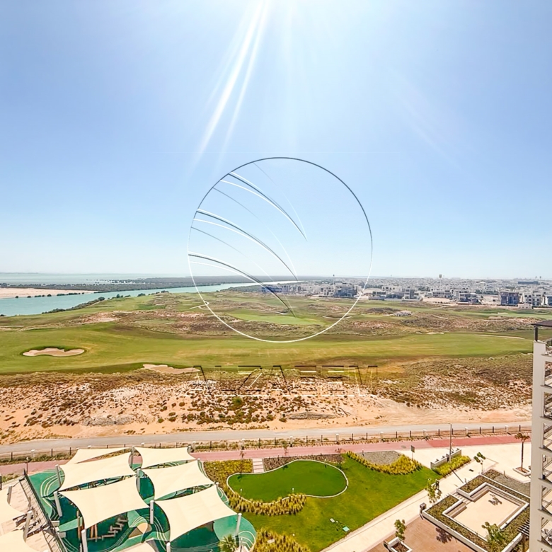 √ TOP FLOOR | Stunning Golf View | 2 Balconies √