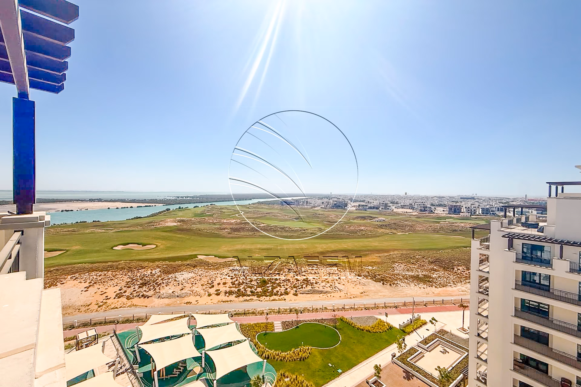 √ TOP FLOOR | Stunning Golf View | 2 Balconies √