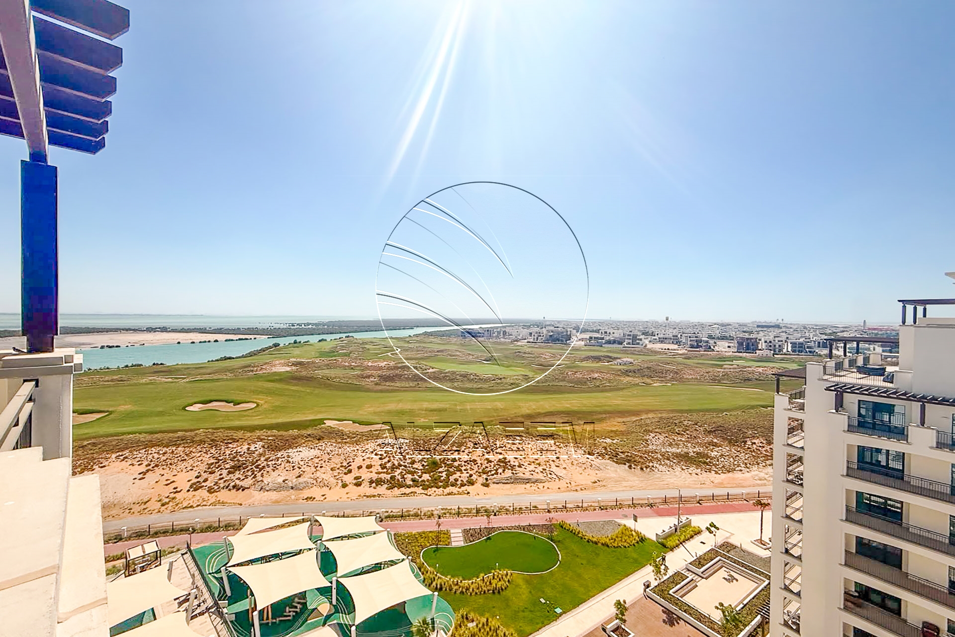 √ TOP FLOOR | Stunning Golf View | 2 Balconies √