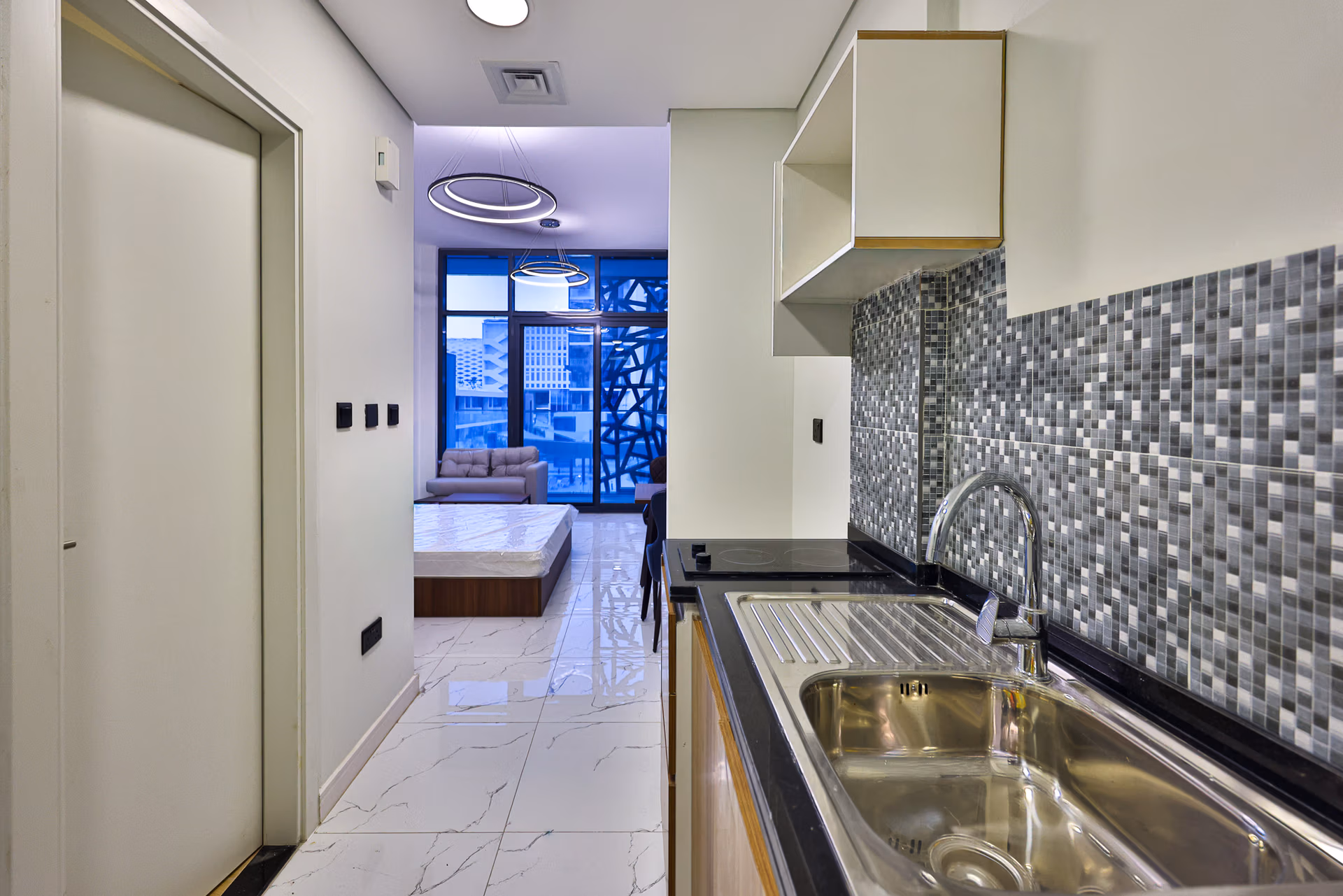 Furnished Unit | Studio with Balcony | Road View
