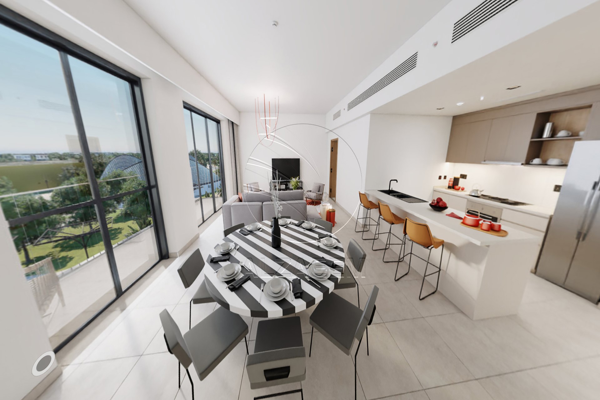 Berklee Campus View | 2BR+Study and Big Balcony