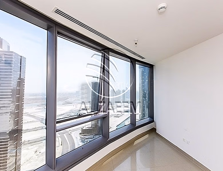 Sea View | High Floor | 2BR+Maid | Closed Kitchen