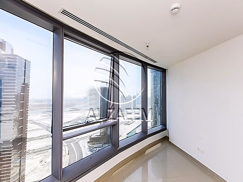 Sea View | High Floor | 2BR+Maid | Closed Kitchen