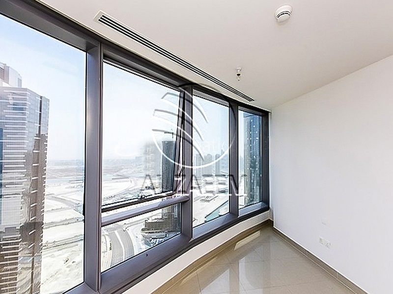 Sea View | High Floor | 2BR+Maid | Closed Kitchen