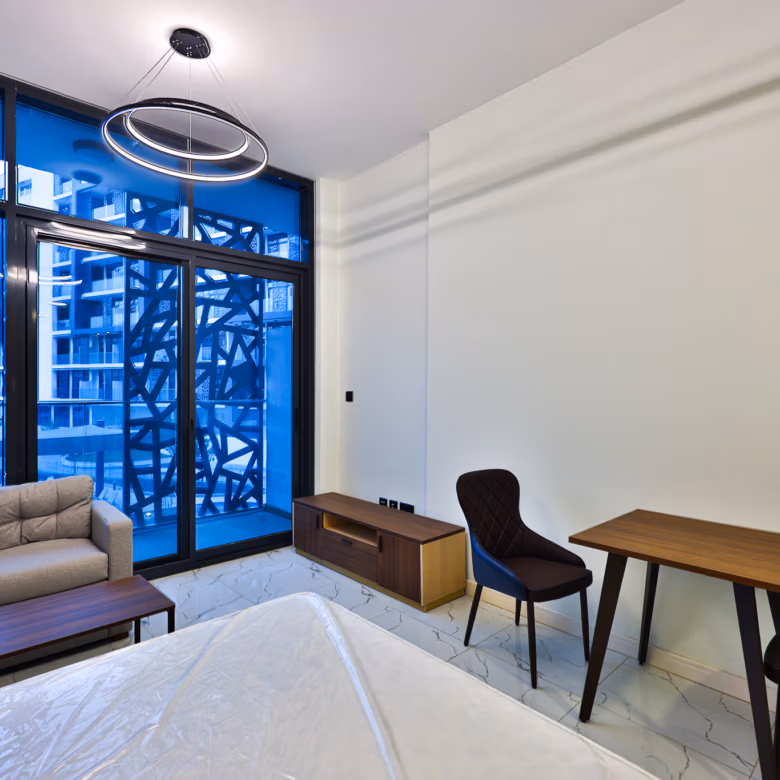Furnished Unit | Studio with Balcony | Road View